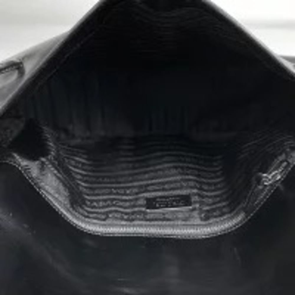 Prada Shoulder Bag Handbag Leather Nero Black - Picture 6 of 6